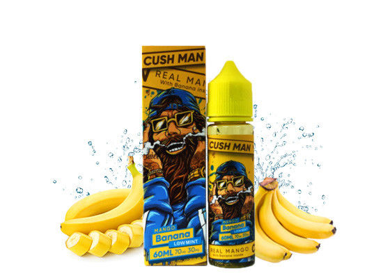 precio al por mayor de Malasia Cush del cigarrillo de 60ML E del hombre del plátano de la uva líquida de la fresa proveedor