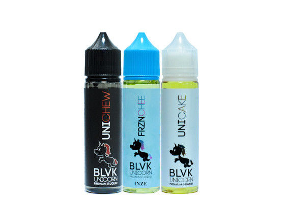 La fruta 3mg del cigarrillo electrónico de BLVK y la leche helada líquidas condimentan el jugo líquido de E proveedor
